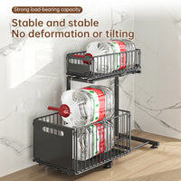 2-Tier Pull-Out Cabinet Organiser