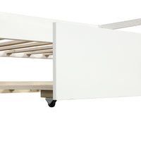 Twin Daybed with Trundle — White