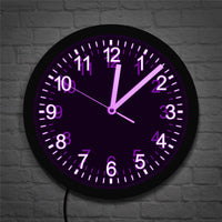 LED Luminous Acrylic Wall Clock