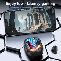 ANC Wireless Earphones with LCD Case
