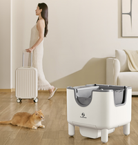 Extra-Large Self-Cleaning Cat Litter Box