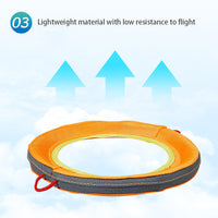 Interactive Linen Dog Frisbee