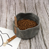 Foldable Travel Dog Bowl