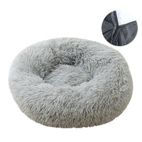 Round Plush Washable Pet Bed