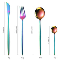 24-Piece Stainless Steel Cutlery Set