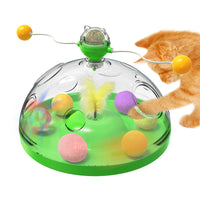 Cat Windmill Turntable Toy