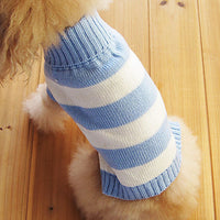 Knitted Twist Dog Sweater