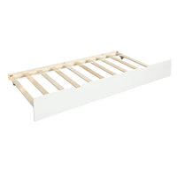 Twin Daybed with Trundle — White