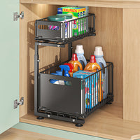 2-Tier Pull-Out Cabinet Organiser