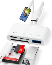 4-in-1 Card Reader & Charging Adapter