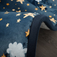 Plush Coral Fleece Area Rug