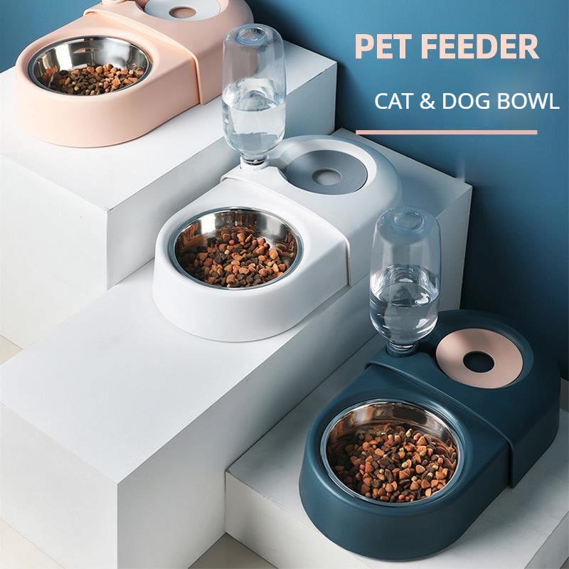 Anti-Tip Pet Bowl & Water Feeder