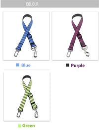 Reflective Dog Car Seat Belt