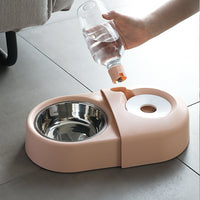 Anti-Tip Pet Bowl & Water Feeder