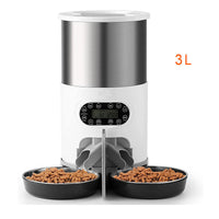 Stainless Steel Double Pet Feeder