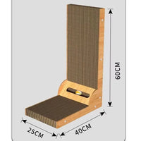 L-Shaped Cat Scratching Board