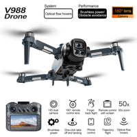 Triple-Camera Aerial Drone
