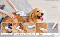 7-in-1 Pet Grooming Vacuum Kit