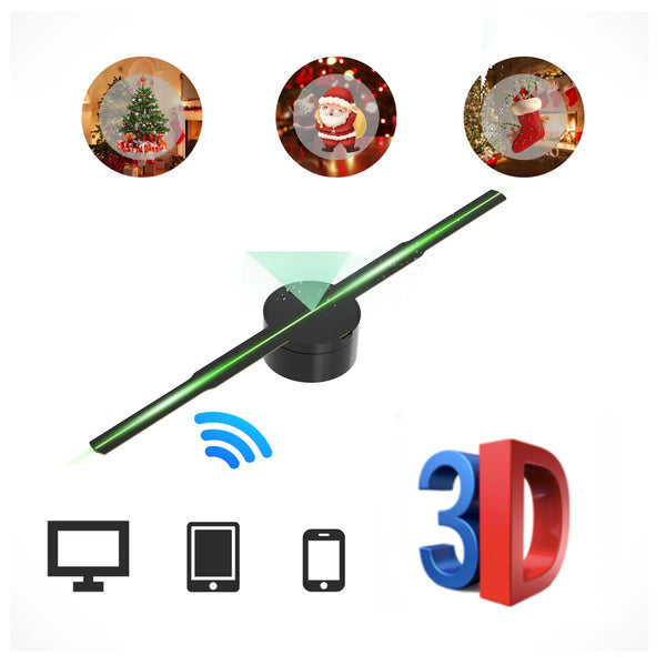 3D Hologram Display Fan (42 cm)