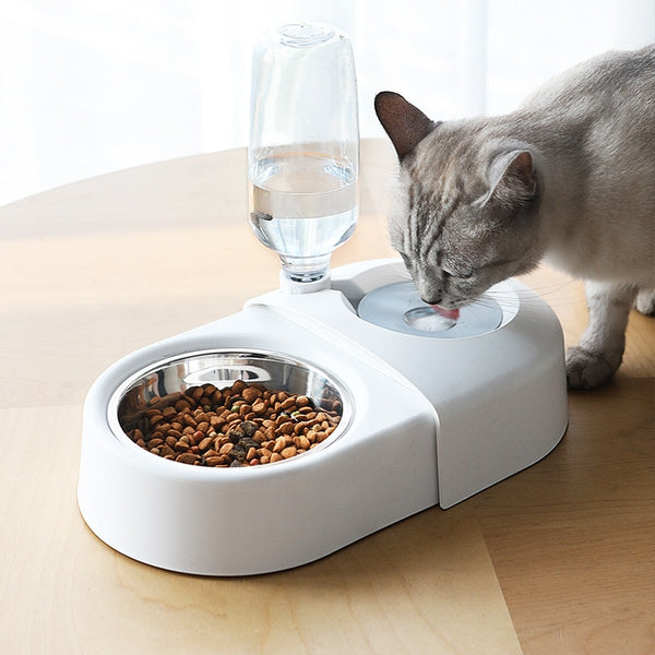 Anti-Tip Pet Bowl & Water Feeder