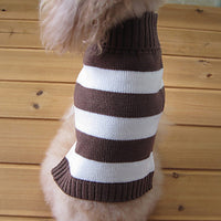 Knitted Twist Dog Sweater