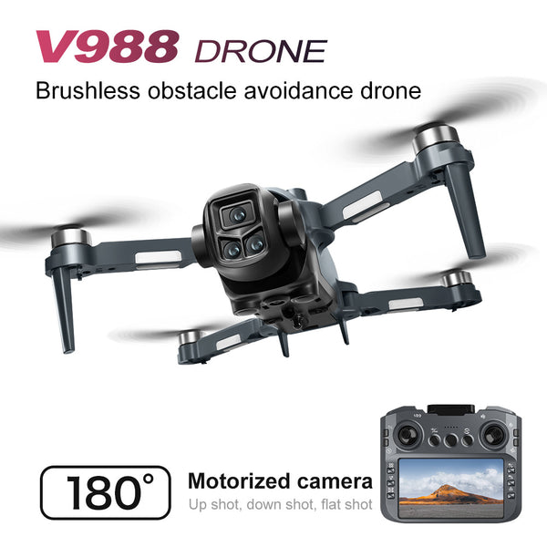 Triple-Camera Aerial Drone