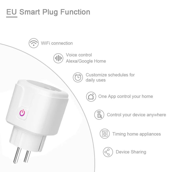 WiFi Smart Plug with Energy Monitor